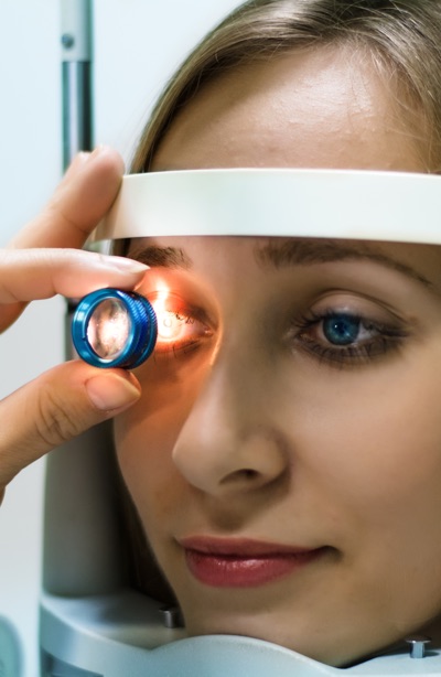 Ophthalmology eyesight examination